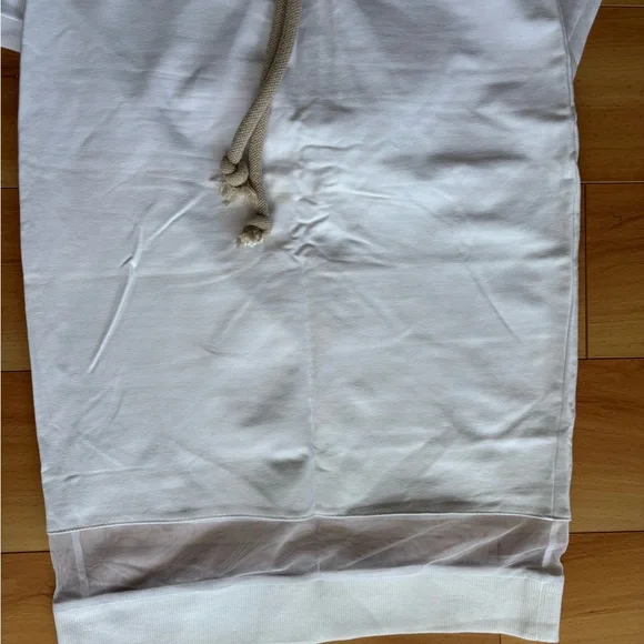 White Sweatshirt and Skirt Set - Picture 2 of 3